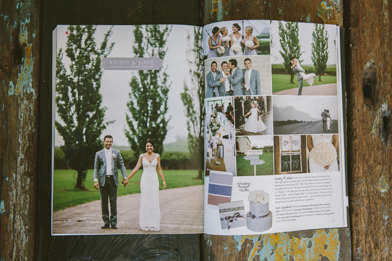 Hunter Valley Wedding Planner Magazine- Real Wedding Feature
