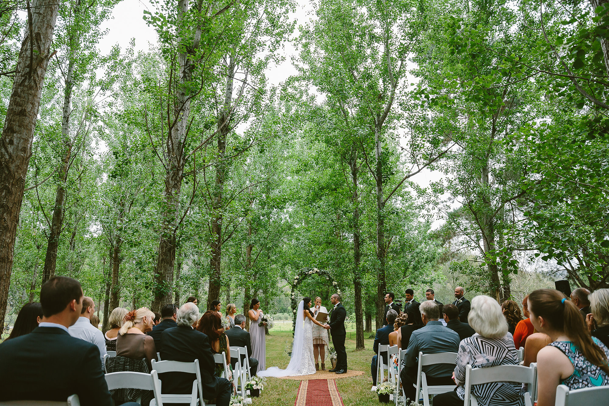 Stonehurst Cedar Creek Wedding ceremony