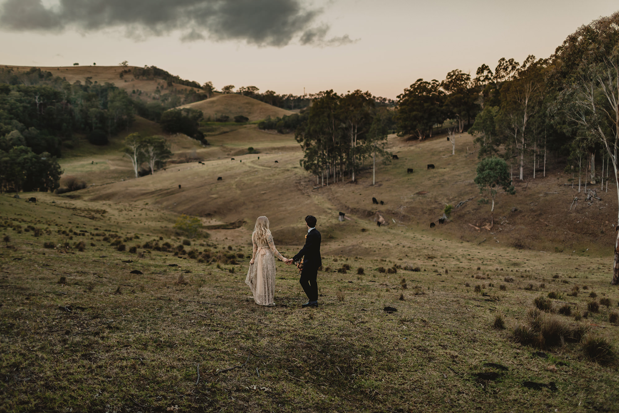 elopement photography hunter valley
