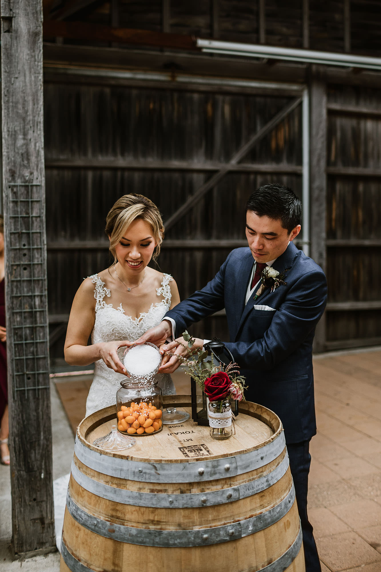 kumquat with salt wedding ceremony