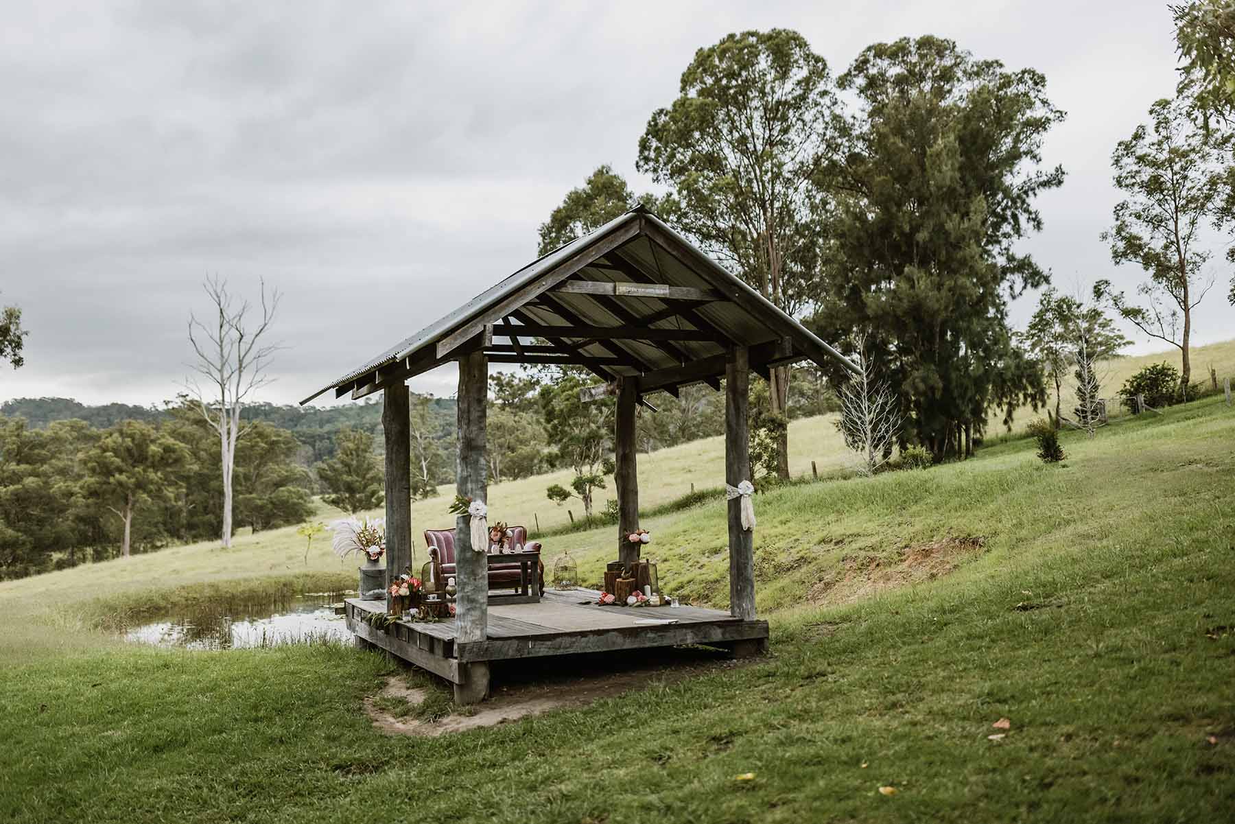 Goosewing cottage ceremony location